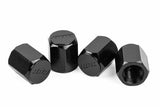 Fits 1985-2024 911 Porsche Valve Stem Caps - Black for Audi and VW aluminum black