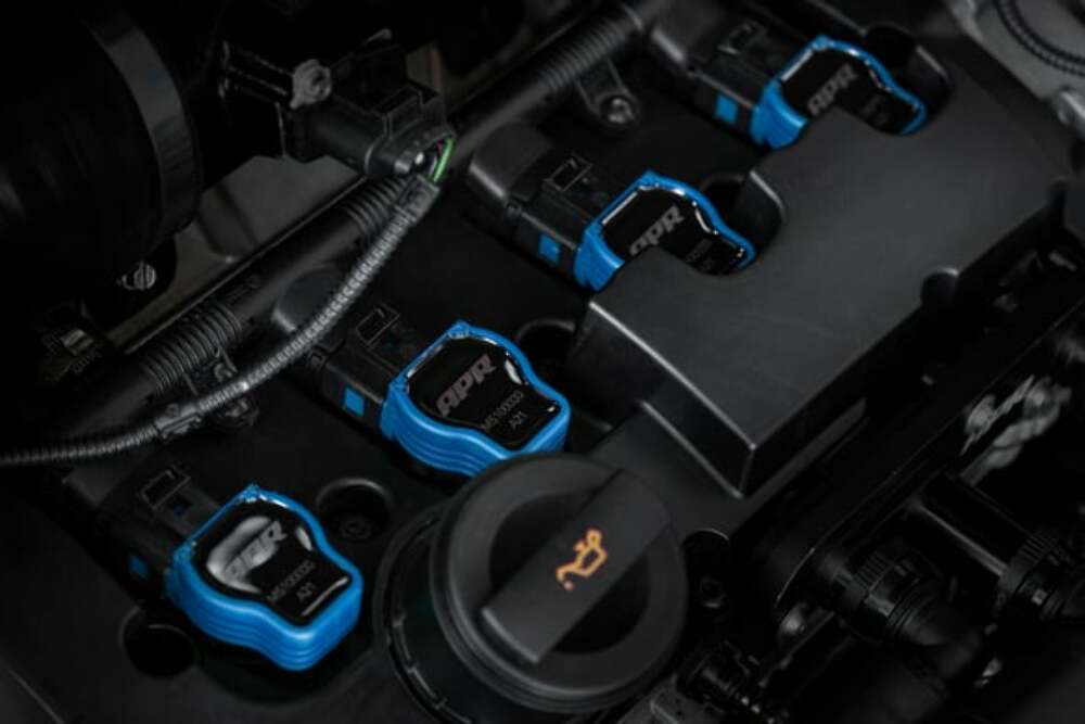 Fits 2012-2015 Panamera Porsche Ignition Coils (PQ35 Style) (Blue) for Audi and VW
