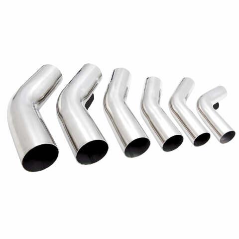Mandrel Bend 304SS Polished 2.5 15deg 1.5D 6 Leg Exhaust Pipe-Xforce-MS250-15