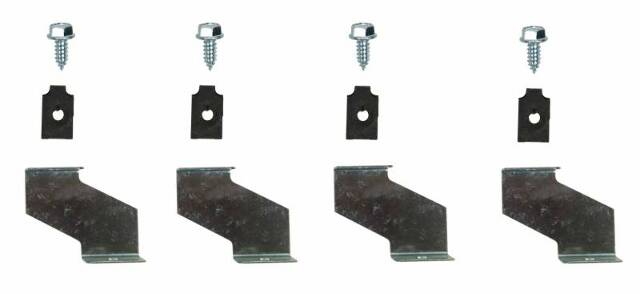 Shroud Brackets fits 1965-1966 Ford Mustang MSB002 Shafer's Classic Reproductions