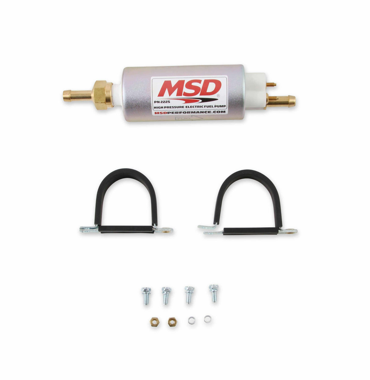 t MSD 2225 In-Line Hi-Pressure Fuel Pump MSD