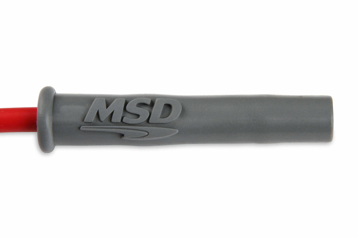 t MSD 32829 - 8.5mm LS1 Truck Red Spark Plug Wire Set Chevy GMC Avalanche Silverado - Red Jacket - Gen III LS 4.8/5.3/6.0 MSD