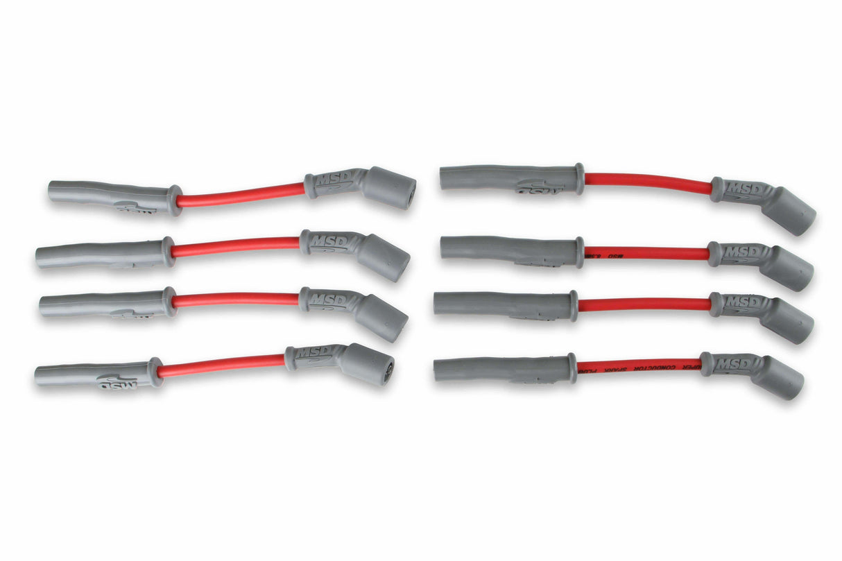 MSD spark plug wire set for 2015-2016 Chevy Silverado red ls 33829