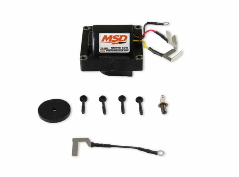 t MSD 8225 42,000 Volt Epoxy-Filled Ignition Coil for GM HEI Distributor MSD