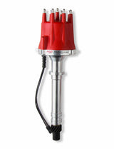 MSD ignition distributor red aluminum steel 85551
