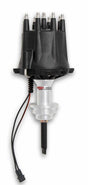 MSD ignition distributor black polished stainless steel 85345