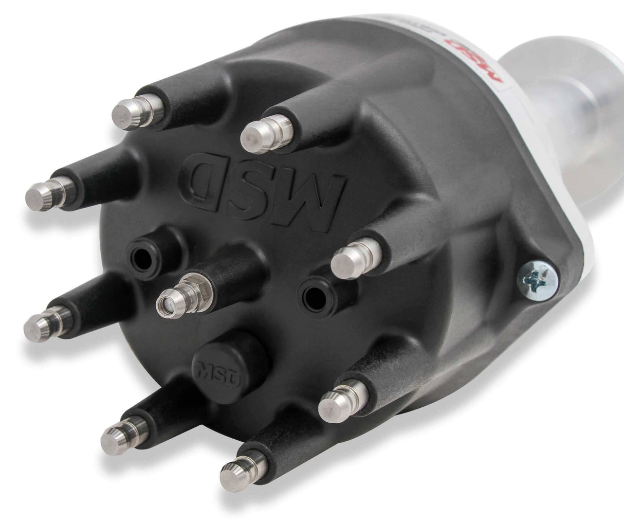 MSD ignition distributor black polished high performance 85465
