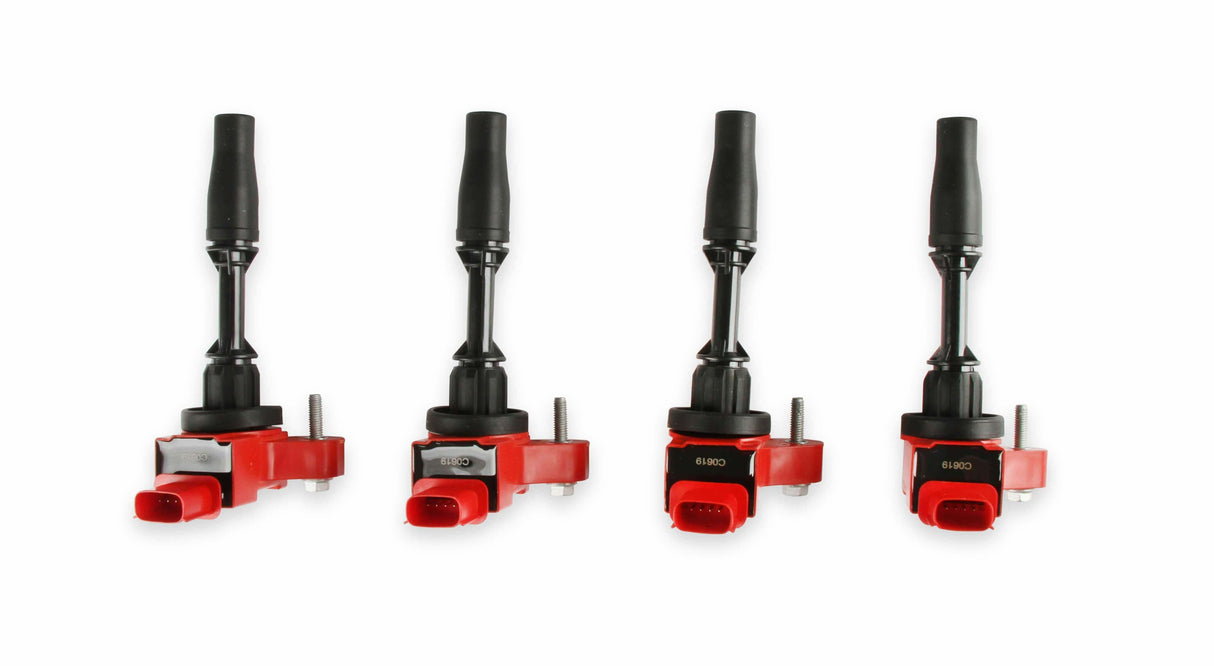 MSD ignition coil for 2013-2019 Chevy Camaro black red 82384