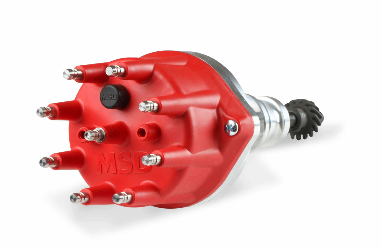 MSD ignition distributor for 1980-1981 Ford F-100 red steel small block 85791