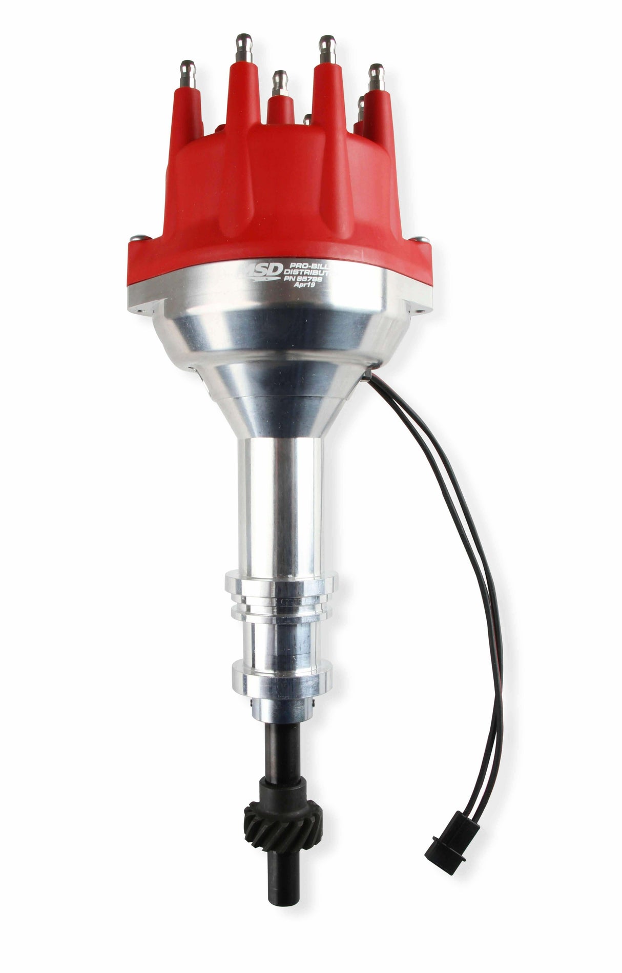 MSD ignition distributor for 1975-1991 Ford Mustang red steel 85786