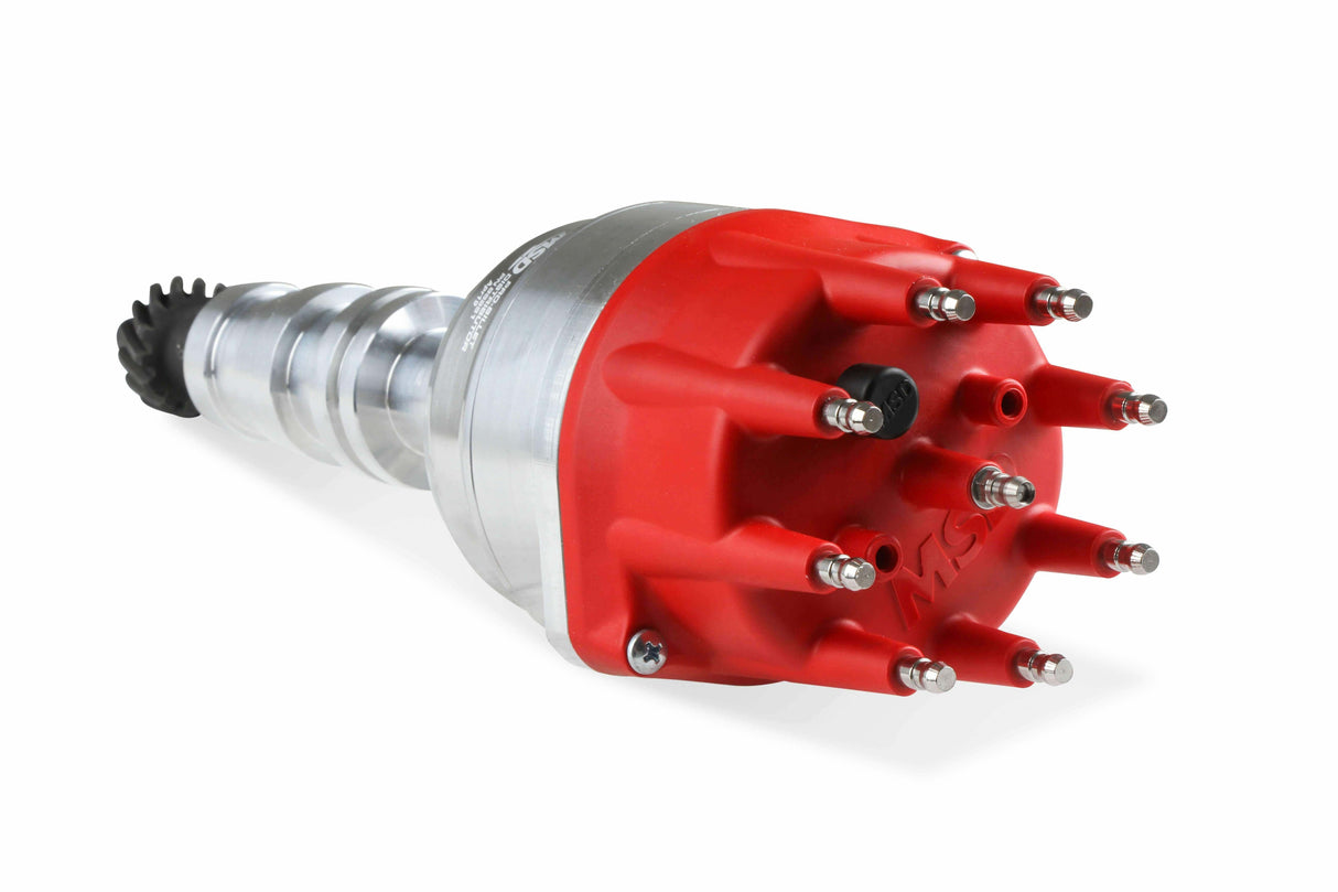 MSD ignition distributor for 1962-1971 Ford Mustang red steel 85951