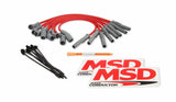 MSD spark plug wire set for 2010-2014 Ford F-150 black red 31639