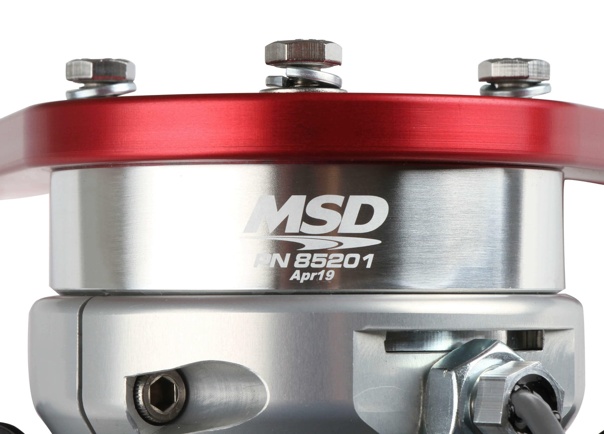 t MSD Front Drive Distributor with Adjustable Cam Sync - 85201 MSD