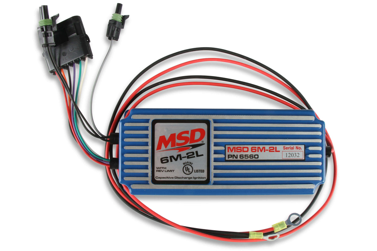 t MSD Ignition 6560 MSD 6M-2L Marine Ignition MSD