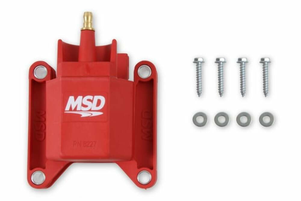 MSD ignition coil for 1983-1996 Ford Mustang black ls 8227