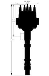 MSD ignition distributor 8570