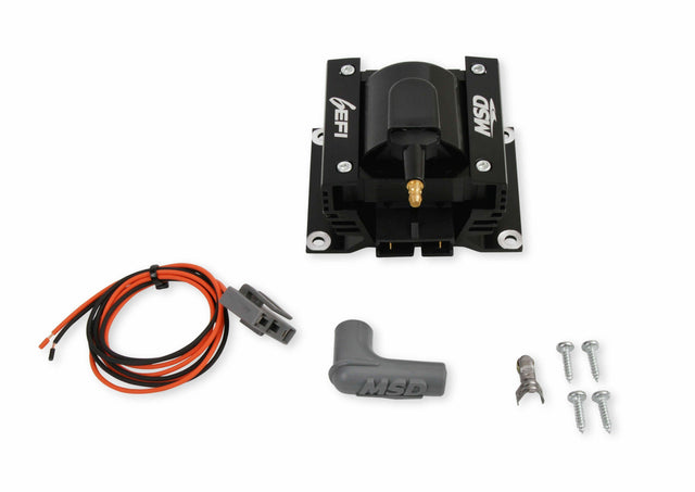 MSD ignition control box black aluminum anodized 86415