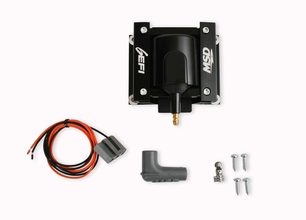 MSD ignition control box black aluminum anodized 86415