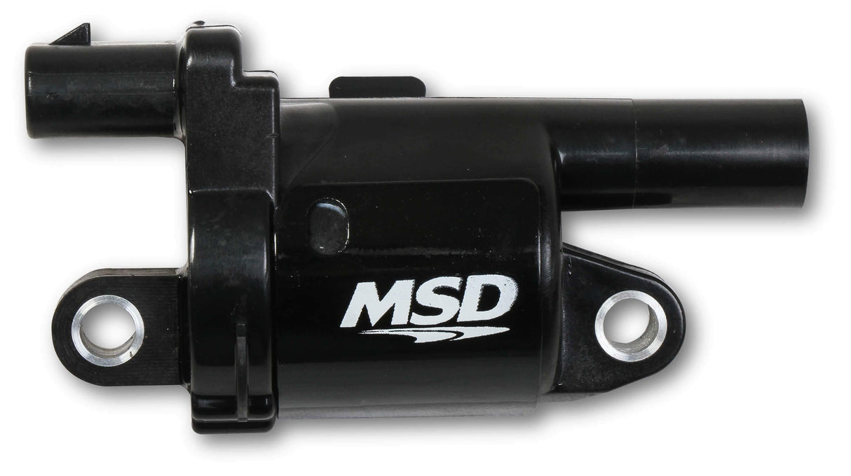 MSD ignition coil for 2014-2018 Chevy Silverado black INJECTED2014-UP-ROUNDBLACK-8PACK-826883