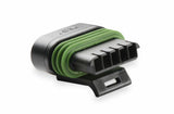 MSD ignition coil black red aluminum 8289