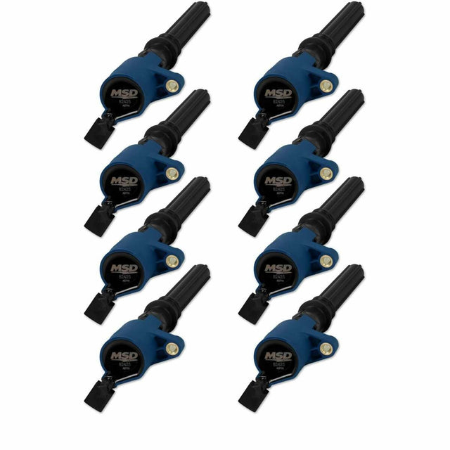 t MSD Ignition Coils 1999-2014 Ford 4.6L/5.4L 2-valve engines, Blue 8-Pack 824285 MSD
