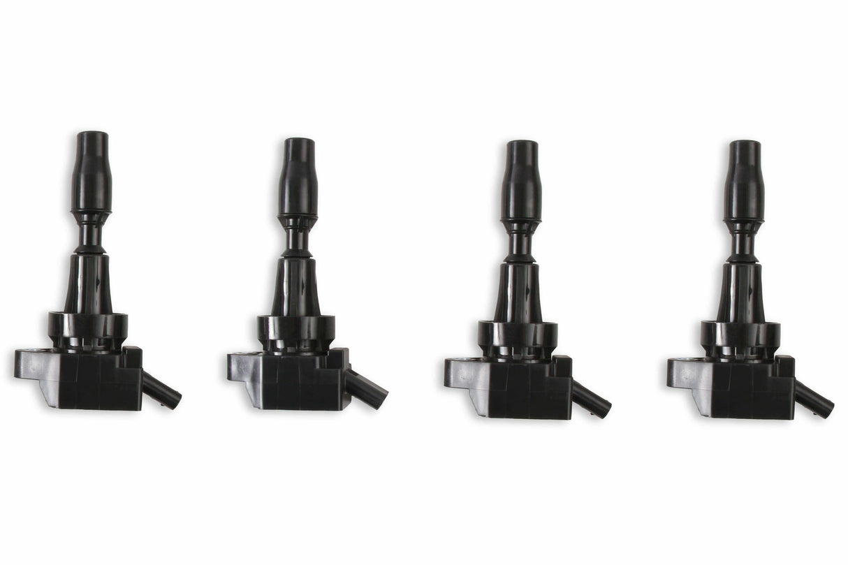 MSD ignition coil black red steel high performance FITS-15-20-HYUNDAI-KIA-1-6L-TURBO-BLACK-4PACK-826943