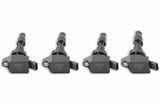 MSD ignition coil black red steel high performance FITS-15-20-HYUNDAI-KIA-1-6L-TURBO-BLACK-4PACK-826943