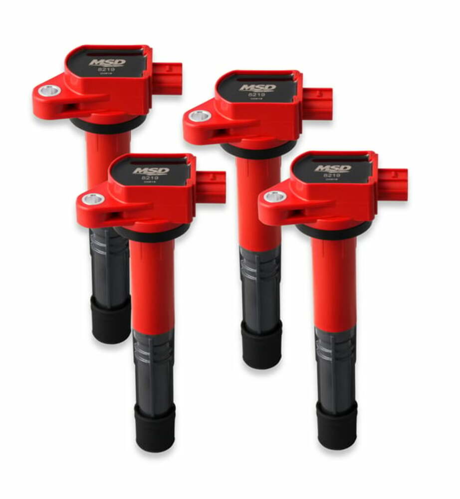 MSD ignition coil for 2008-2015 Honda red 82194