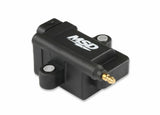 MSD ignition coil black red aluminum 82893