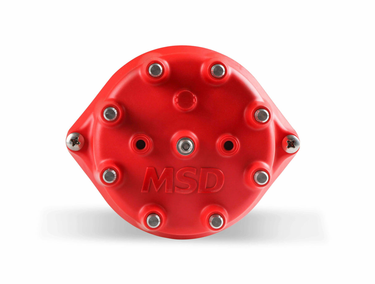 MSD ignition distributor red steel 835066