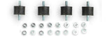 t MSD Vibration Mounts, for MSD 7 Series Ignition Modules, 4-pack - 8800 MSD