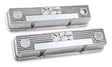 Hooker performance muffler polished aluminum polished-241-82