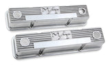 Hooker performance muffler polished aluminum polished-241-82