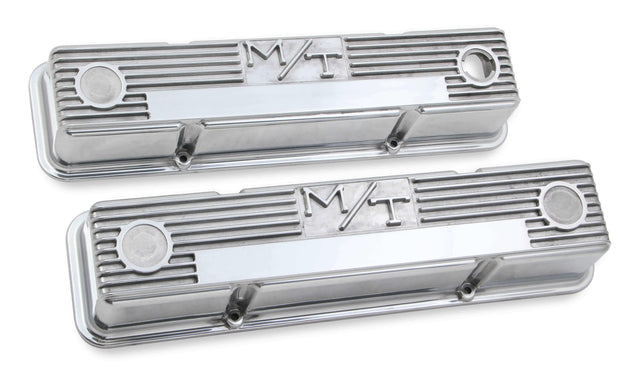 Hooker performance muffler polished aluminum polished-241-82