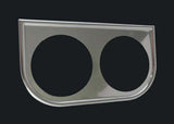 Chrome Under Dash Panel / 2-Hole MT55