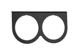 Matte Black Under Dash Panel / 2-Hole MT58