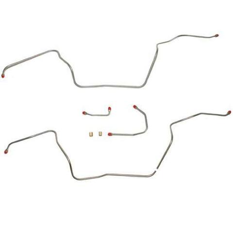 Transmission Cooler Lines for 1982-1988 Chevy El Camino stainless steel