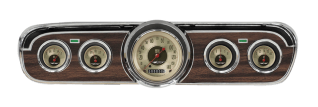 All American Nickel 1965-66 Mustang Package MU65AN00 for 1965-1966 Mustang dash gauge cluster