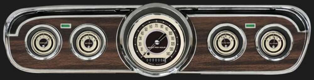 Nostalgia VT 1965-66 Mustang Package MU65NT00 for 1965-1966 Mustang dash gauge cluster