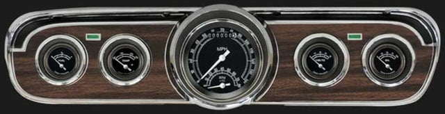 Traditional 1965-66 Mustang Package w/ Ultimate MU65TR35 for 1965-1966 Mustang dash gauge cluster