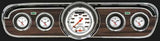 Velocity Series White 1965-66 Mustang Package w/ Ultimate MU65VSW35 for 1965-1966 Mustang dash gauge cluster