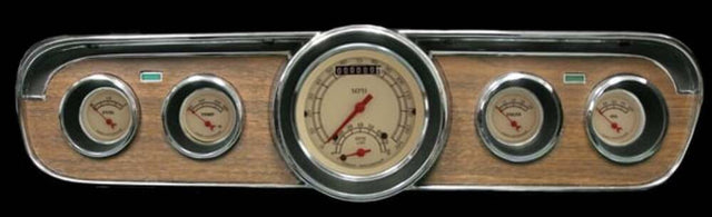 Vintage 1965-66 Mustang Package w/ Ultimate MU65VT35 for 1965-1966 Mustang dash gauge cluster