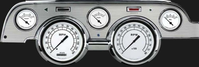 White 1967-68 Mustang MU67CWBA for 1967-1968 Mustang