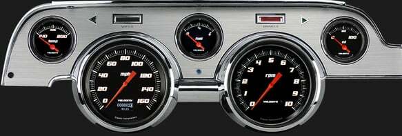 Velocity Black 1967-68 Mustang MU67DVSBBA for 1967-1968 Mustang