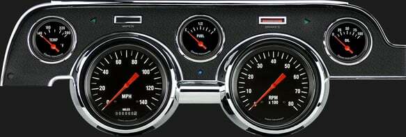 Speedometer black
