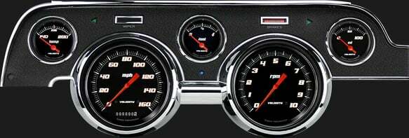 Velocity Black 1967-68 Mustang MU67VSB for 1967-1968 Mustang
