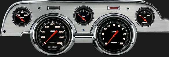 Speedometer black