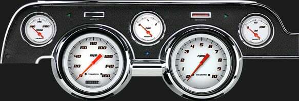 Velocity White 1967-68 Mustang MU67VSW for 1967-1968 Mustang