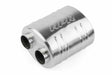 Premium Sound Absorption Muffler - Dual 63.5mm (2.5") stainless steel