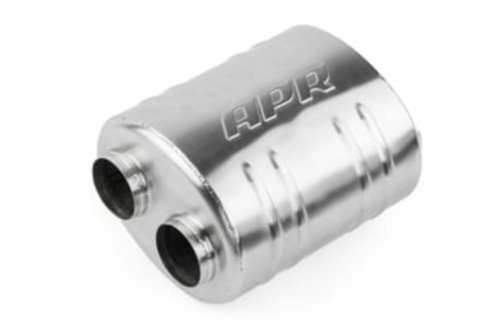 Premium Sound Absorption Muffler - Dual 63.5mm (2.5") stainless steel